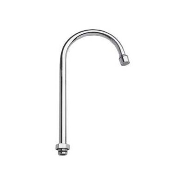 Fisher, 12" Swivel Gooseneck Spout, Stainless Steel, Fisher Mfg, Mfr#: 54437