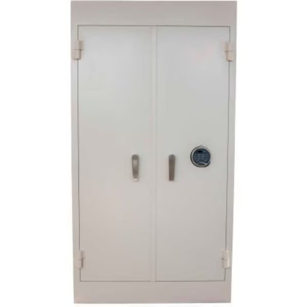 Cennox Retail Inventory Control Safe B6032-FK1 32 x 16 x 60 Electronic Lock 13.88 Cu. Ft. White, Fire King Security Products, Mfr#: B6032-FK1