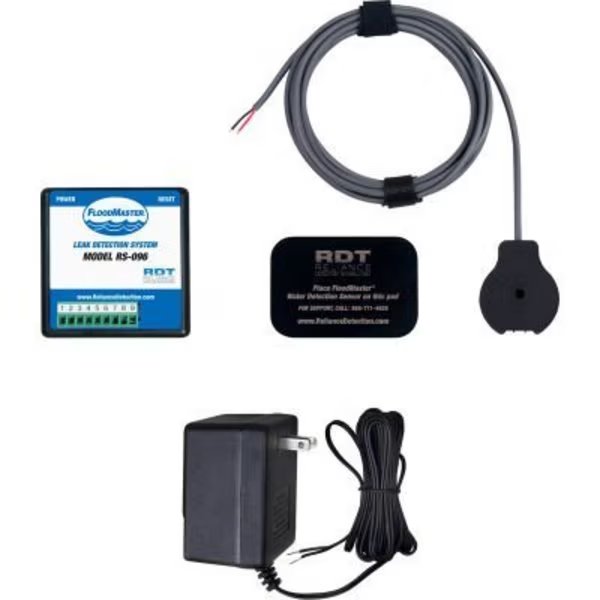 FloodMaster Water Leak Detection / HVAC & AC Condensate Pan Overflow Alarm, Reliance Detection Technologies, Mfr#: RS-096