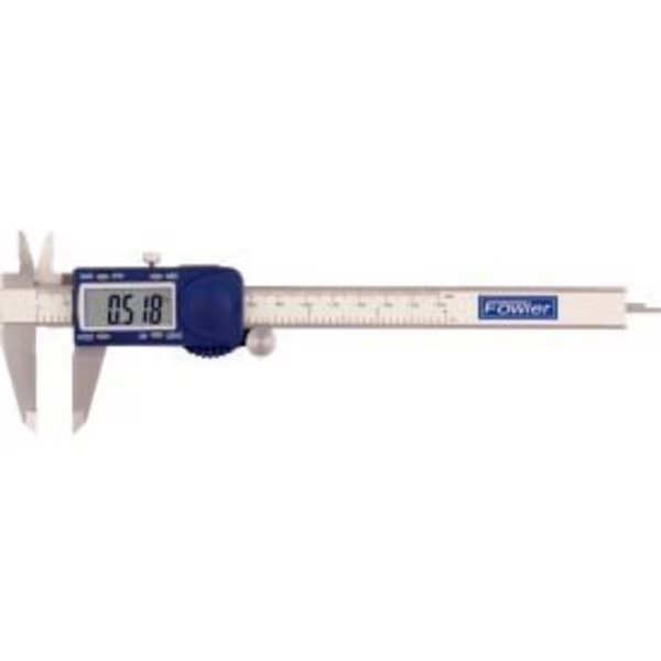 Fowler 54-101-600-1 Xtra-Value Cal 0-6''/150MM X-Large Easy-Read Display Stainless Digital Caliper, Fowler, Mfr#: 54-101-600-1