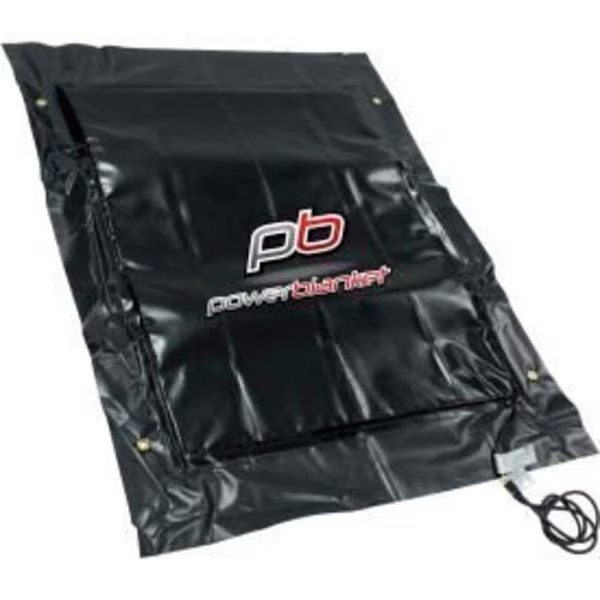 Powerblanket® Extra Hot Flat Heating Blanket, 150°F Fixed Temp, 5'L x 4'W, 120V, Powerblanket, Mfr#: EH0304