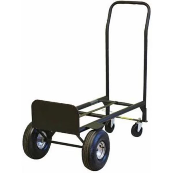 Milwaukee 2-in-1 Convertible Hand Truck - Pneumatic Wheels - 800 Lb. Capacity, Milwaukee Hand Trucks, Mfr#: 30080S