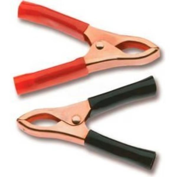 Gardner Bender 14-630 Battery Clamp, 30 Amp, Copper Clad-1rd, 1blk - 2 pk., Gardner Bender, Mfr#: 14-630