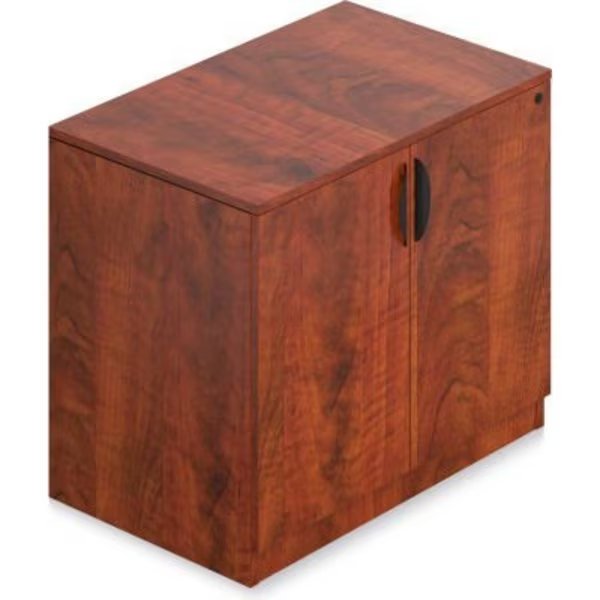 Offices To Go„¢ - Storage Cabinet with Lock, 36"W x 22"D x 29-1/2"H, Dark Cherry, Gec, Mfr#: SL3622SC-ADC
