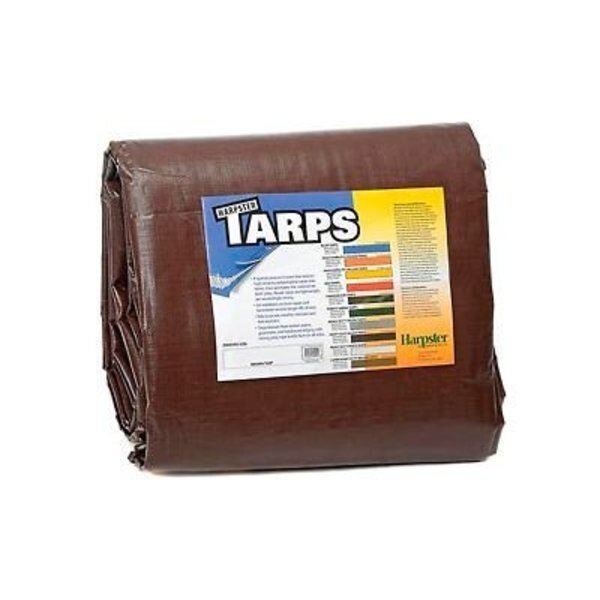 40 ft x 60 ft Heavy Duty Tarp, Brown, High-Density Polyethylene, Harpster Of Philipsburg, Mfr#: BR40x60