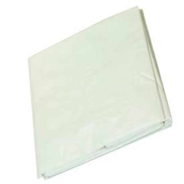 10 ft x 10 ft Medium Duty Tarp, White, High-Density Polyethylene, Harpster Of Philipsburg, Mfr#: W10x10