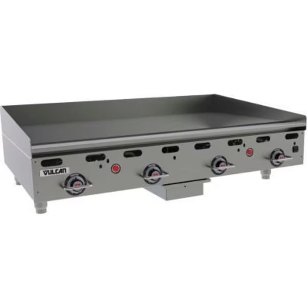 Vulcan  MSA48-101 Heavy-DutyFlat Top Griddle/Grill, Natural Gas, S/S, 4 Burners, Vulcan Restaurant Equipment, Mfr#: MSA48-101
