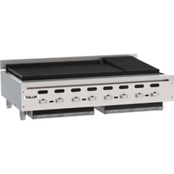 Vulcan  VACB36, Heavy-Duty Achiever Charbroiler, Propane, S/S, 6 Burners, Vulcan Restaurant Equipment, Mfr#: VACB36-201
