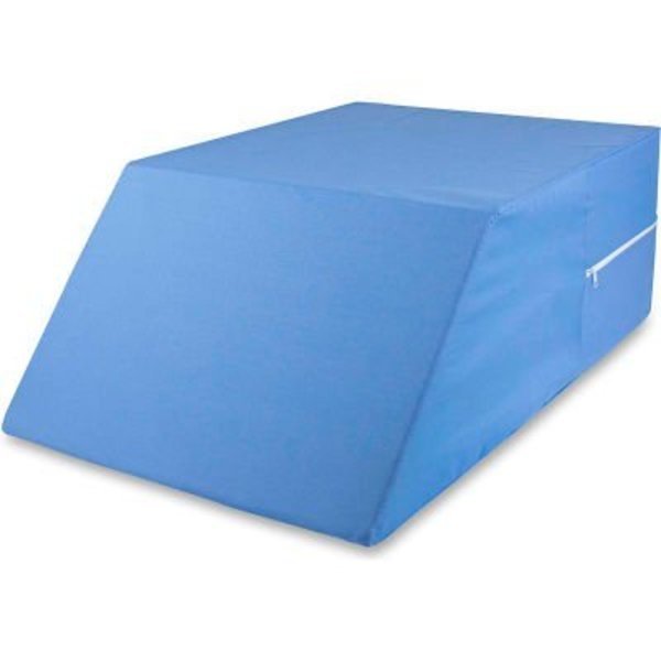 DMI Bed Wedge Ortho Pillow, 24" x 20" x 10", Blue, Healthsmart, Mfr#: 555-8071-0124