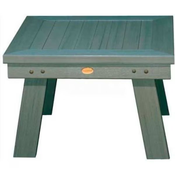 highwood® Pocono Deep Seating Patio Side Table - Coastal Teak, Highwood Usa, Mfr#: AD-DSST1-CGE