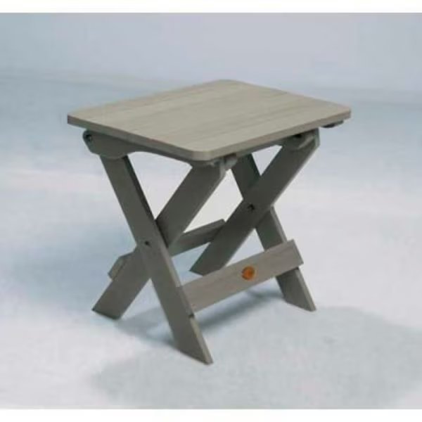 highwood® Hamilton Folding Adirondack Side Table - Coastal Teak, Highwood Usa, Mfr#: AD-TBS1-CGE