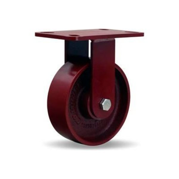 Hamilton® Heavy Service Rigid 6 x 2 Metal Ball 1400 Lb. Caster, Hamilton Casters, Mfr#: R-HS-6MB