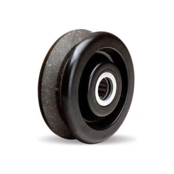 Hamilton® Plastex V-Groove Wheel 4 x 1-1/2 - 3/4" Roller Bearing, Hamilton Casters, Mfr#: W-415-PV-3/4