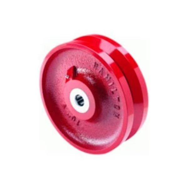 Hamilton® V-Groove Wheel 4 x 1-1/2 - 3/4" Roller Bearing, Hamilton Casters, Mfr#: W-4-V-3/4