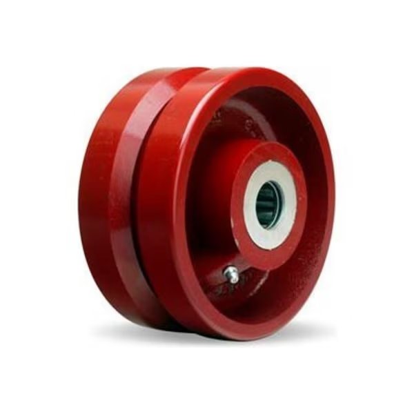 Hamilton® V-Groove Wheel 6 x 2-3/4 - 1" Roller Bearing, Hamilton Casters, Mfr#: W-626-V-1