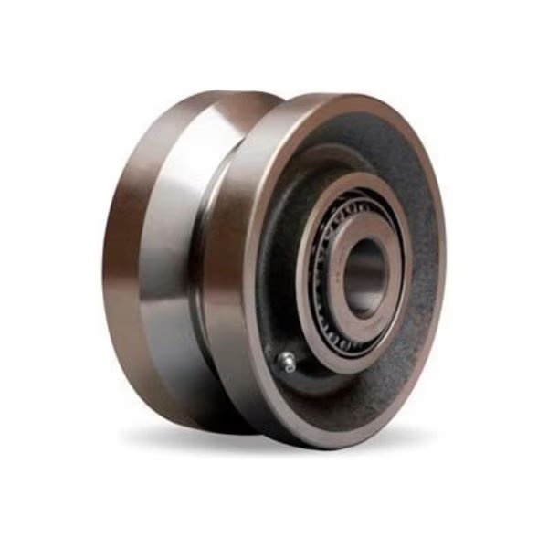 Hamilton® V-Groove Wheel 6 x 3 - 1-1/4" Tapered Bearing, Hamilton Casters, Mfr#: W-630-FVT-1-1/4