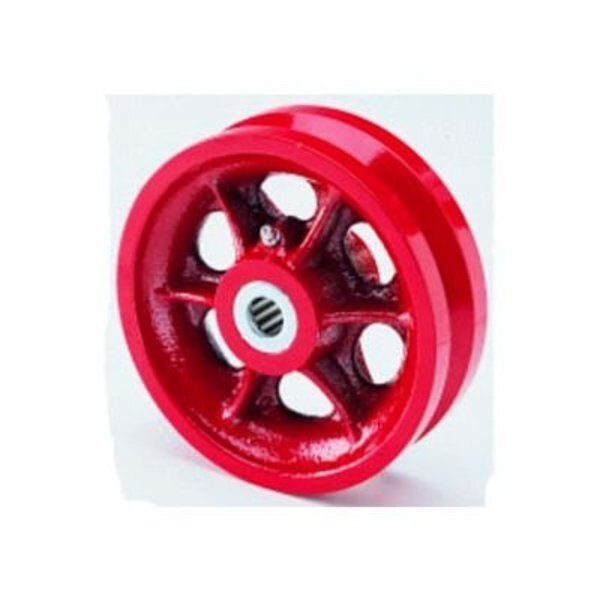 Hamilton® V-Groove Wheel 6 x 2 - 1" Roller Bearing, Hamilton Casters, Mfr#: W-6-V-1