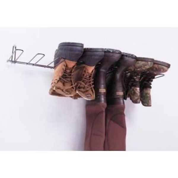 Horizon Mfg. 4 Pair Boot Rack, 1004, Black, 35"L, Horizon Mfg, Mfr#: 1004