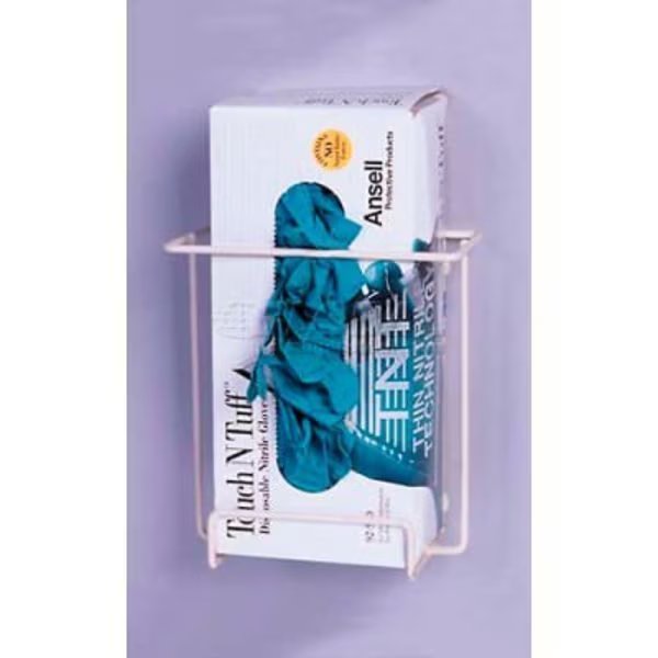 Horizon Mfg. "Space Saver"  Single Front Dispensing Exam Glove Rack, 8"H x 7"W x 4-1/2"D, Horizon Mfg, Mfr#: 4011