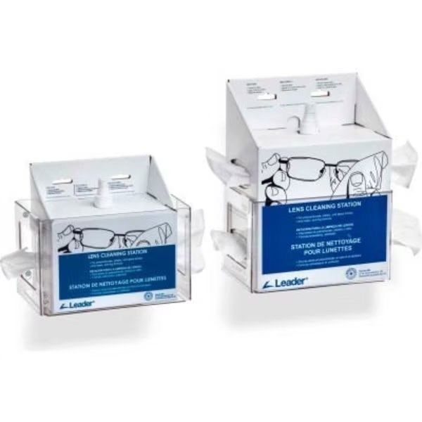 Rack'Em Racks„¢ 5158 Lens Cleaning Station, Clear Acrylic With Wall Mounts, Horizon Mfg, Mfr#: 5158