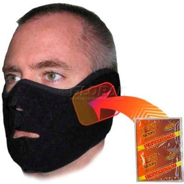 Heat Factory Heated Face Mask Black, , Heat Factory, Mfr#: 1780-BK