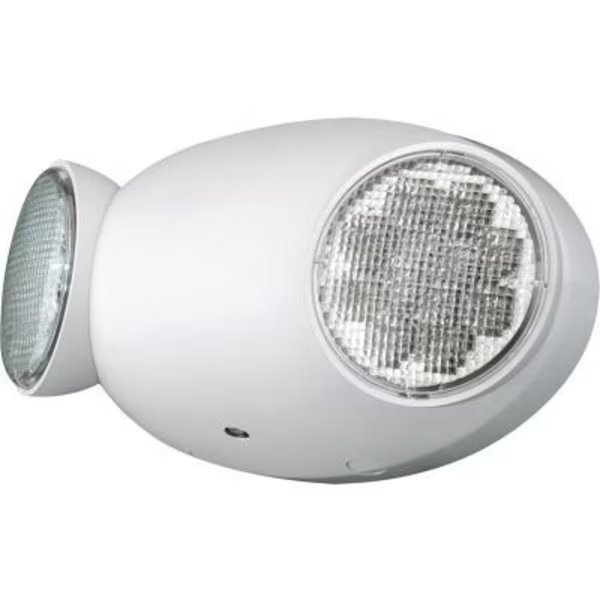 Compass LED Emergency Light, Dual-Head, Self-Diagnostic, Remote Capacity, Hubbell Lighting, Mfr#: CU2RCSD