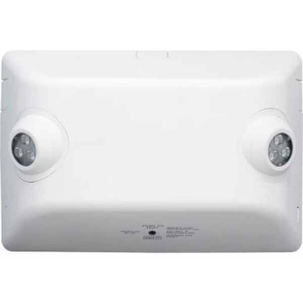 Hubbell LED High-Lumen Emergency Unit, White, 326 Lumens, For High Mounts, Self-Diagnostics, Hubbell Lighting, Mfr#: EVHC6I
