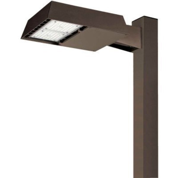 Hubbell Outdoor Ratio LED Area Light, 12000L, 100W, 40K, Type 3 Dist, Arm Mount, 120-277v, Hubbell Lighting, Mfr#: RAR1-100-4K-3