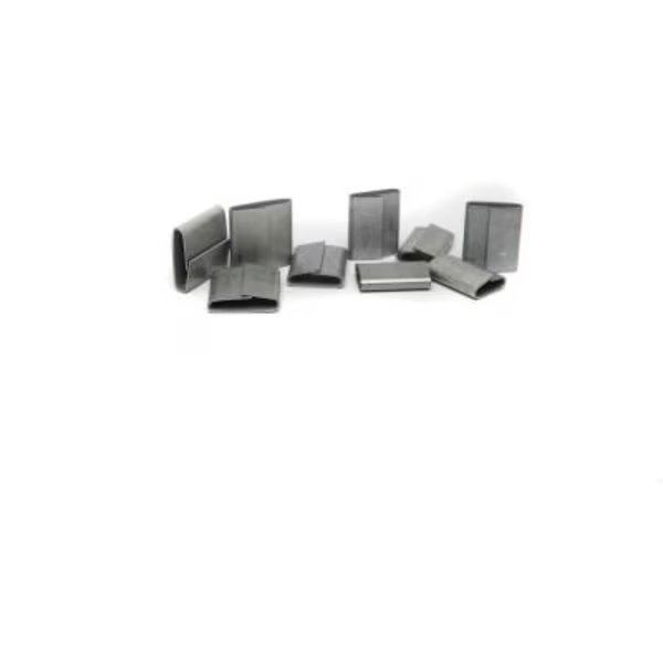 Independent Metal Strap Overlap Push Type Steel Strapping Seals, 3/4" Strap Width, Pack of 1000, Independent Metal Strap Co., Mfr#: 603