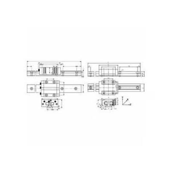 IGUS TW-04-15 DryLin-T Polymer-Lined Mini Profile Guide - Size 15, Igus, Mfr#: TW-04-15