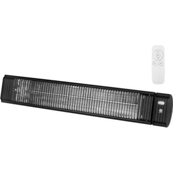 Aura CF30240B Carbon Series Infrared Heater - 3.0KW 240V With Remote Control - Black, Inforesight Consumer Products, Mfr#: CF30240B