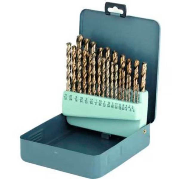 ITM 29 Pc. Titanium Drill Bit Set, International Tool Mfg., Mfr#: 29-TINSP