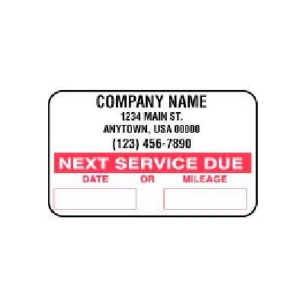 John Dow Adhesive Labels - 1000 Labels/Roll - SC-1000, Johndow Industries, Mfr#: SCL-1000