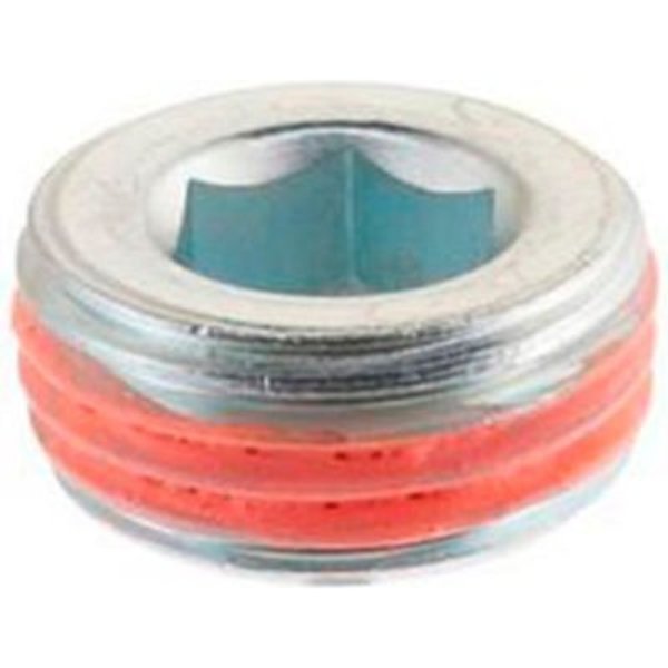 J.W. Winco Steel Threaded Plug with M18 x 1.5 Tapered Thread w/GPC Coating, J.W. Winco, Mfr#: 906-ST-M18X1.5-GPC