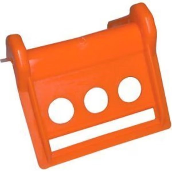 Kinedyne Plastic Corner Protector, 4"L x 4"W x 4"H, Orange, Kinedyne, Mfr#: 37025
