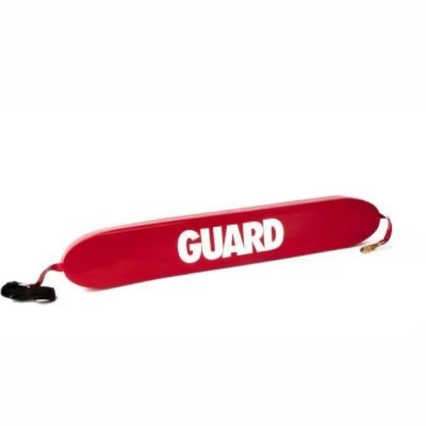 Kemp 40" Rescue Tube With Brass Clips, Red Guard Logo, 10-203-RED, Kemp Usa, Mfr#: 10-203-RED