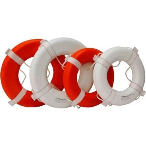 Kemp 24" Ring Buoy, Orange USCG Approved, 10-205-ORG, Kemp Usa, Mfr#: 10-205-ORG