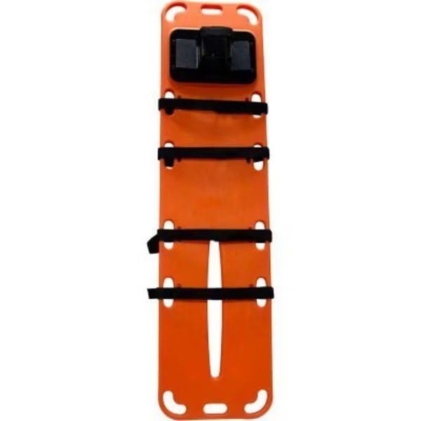 Kemp USA Aquatic Eg Plastic Spineboard With Head Blocks And Straps, Kemp Usa, Mfr#: 10-982