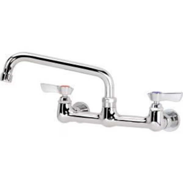 Krowne 12-808L - Silver Series 8" Center Wall Mount Faucet, 8" Spout, Krowne, Mfr#: 12-808L