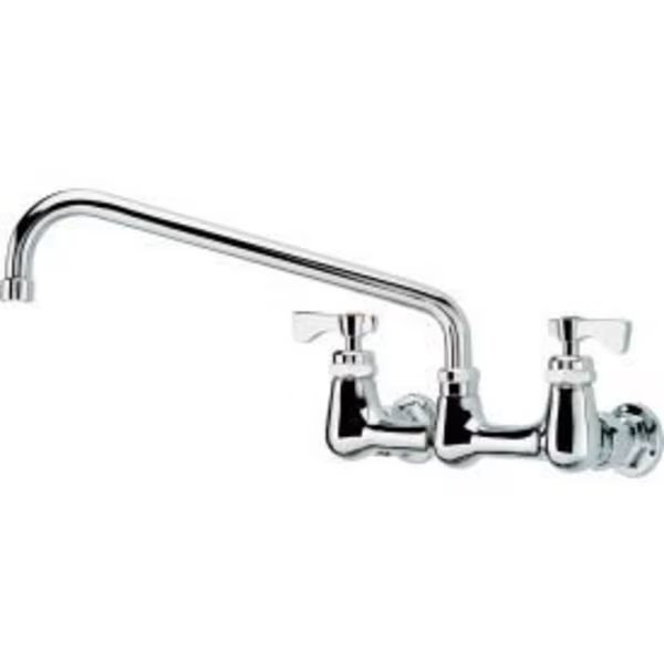 Krowne 14-812L - Royal Series 8" Center Wall Mount Faucet, 12" Spout, Krowne, Mfr#: 14-812L