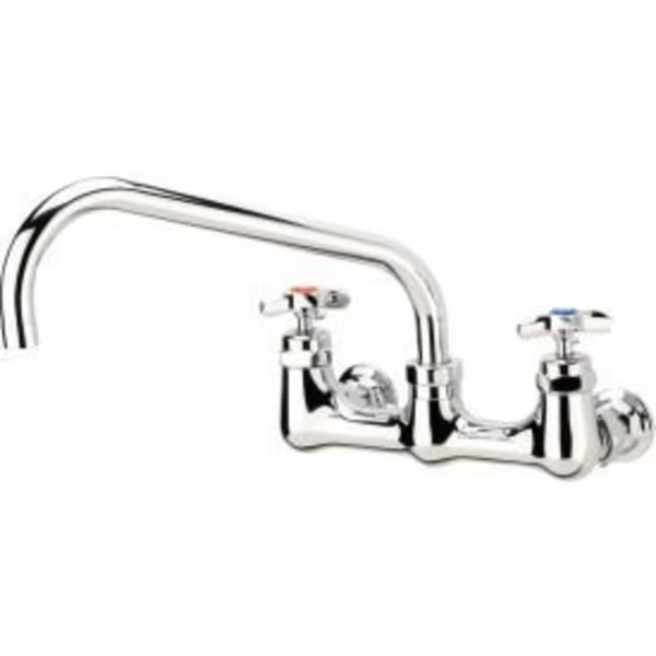 Krowne 18-814L - Royal Series 3/4" Full Flow Wall Mount Faucet, 14" Spout Compliant, Krowne, Mfr#: 18-814L