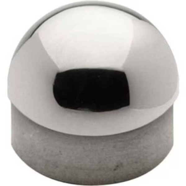Lavi Industries, Half Ball End Cap, for 2" Tubing, Polished Stainless Steel, Lavi Industries, Mfr#: 40-602/2