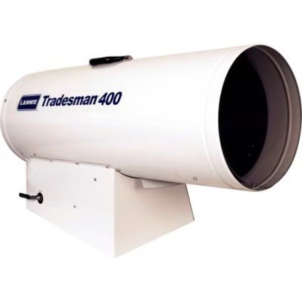L.B. WhiteÂ Propane Portable Forced Air Gas Heater, 400000 BTU, L.B. White, Mfr#: Tradesman 400