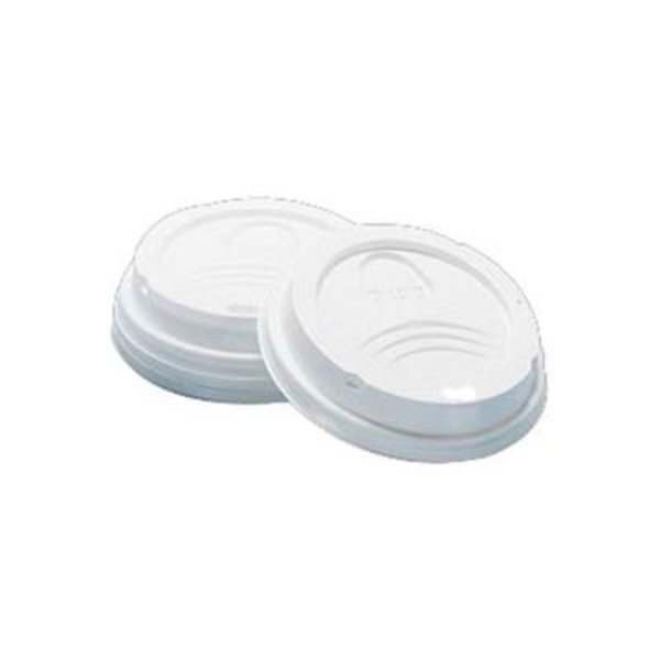 Dixie DIX D9542 -Drink Thru Lids, For 12 & 16 Oz. Paper Cups, White, 1000 ct, Lagasse, Mfr#: DIX D9542