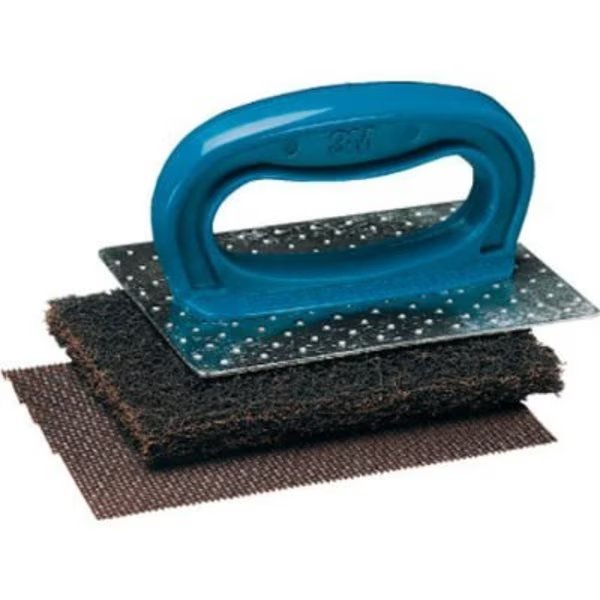 3M Scotch-Brite¬Æ Griddle Polishing Pad, Gray, 60 Pads - 46, Lagasse, Mfr#: MCO 19970