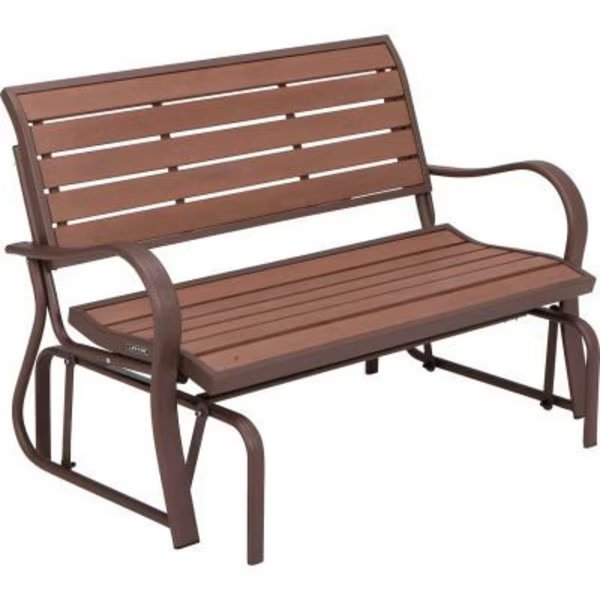 Lifetime® Glider Bench, Mocha Brown, Lifetime, Mfr#: 60290