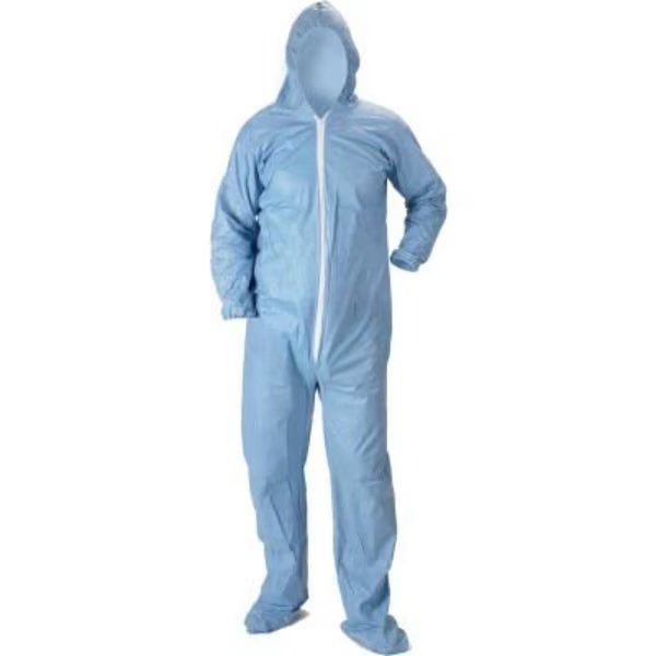 Lakeland Pyrolon® Plus 2 Disposable FR Coverall 2XL, Hood, Elastic Wrists/Ankles, 25/Cas, 7428B, Lakeland Industries, Mfr#: 07414B-XL