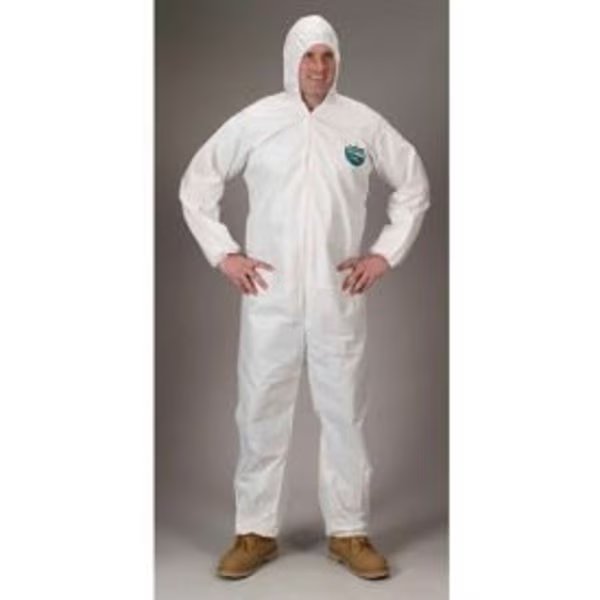 Lakeland Pyrolon® Plus 2 Disposable FR Coverall 2XL, Hood, Elastic Wrists/Ankles, 25/Cas, 7428B, Lakeland Industries, Mfr#: CTL428-XL