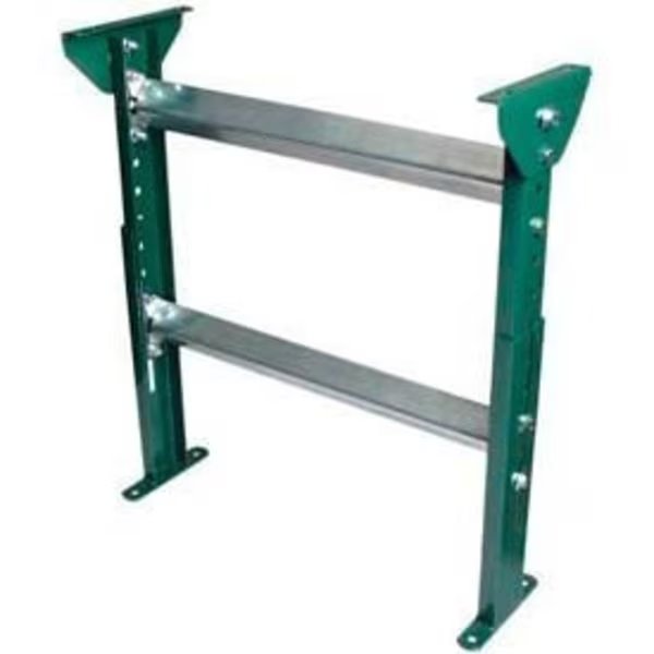 H-Stand Support for Ashland 24" OAW Skatewheel & 22" BF Roller Conveyor - 31" to 43"H, Ashland Conveyor, Mfr#: 34531