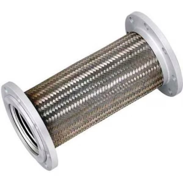Braided Hose W/Carbon Steel Fixed & Floating Flanges 6 x 24, Mason Industries, Mfr#: FFL 6x24